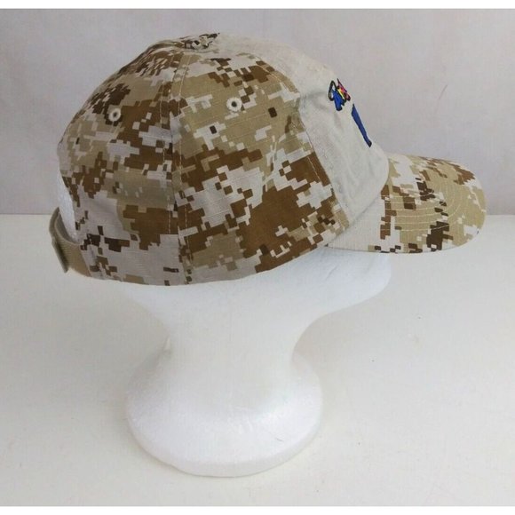 Angels On Earth PPEC Pixelated Camo Embroidered Adjustable Baseball Cap - Picture 3 of 7